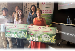 Actualidad - Un TFM del Máster en Dirección de Pymes premiado por La cátedra Vegalsa-Eroski UDC  como uno de los dos mejores TFM de sostenibilidad gallegos